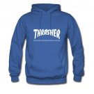 Best Selling Blue Thrasher Logo Skateboard Hoodie Sweatshirt S M L XL 2XL
