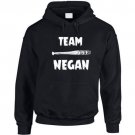 060 Team Negan Hoodie walking zombie walker dead tv show scary vintage retro new