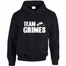 549 Team Grimes Hoodie rick walking tv show dead carl zombie dead vintage retro