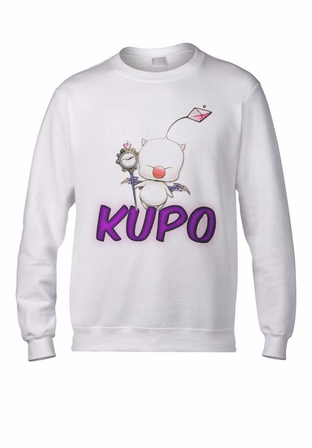 White Moogle Kupo Final Fantasy Japan Men Women Sweatshirt