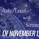 Astro-Tarot with Sirona Rose, Week of November 1, 2018