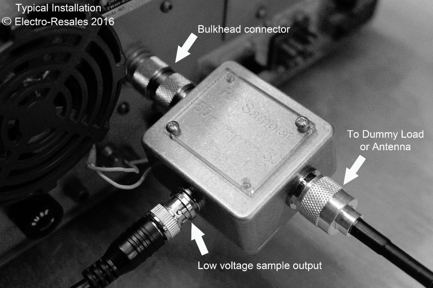 RF Sampler 150 MHz Modulation monitor, See your signal SSB, CW, AM, FM, Data