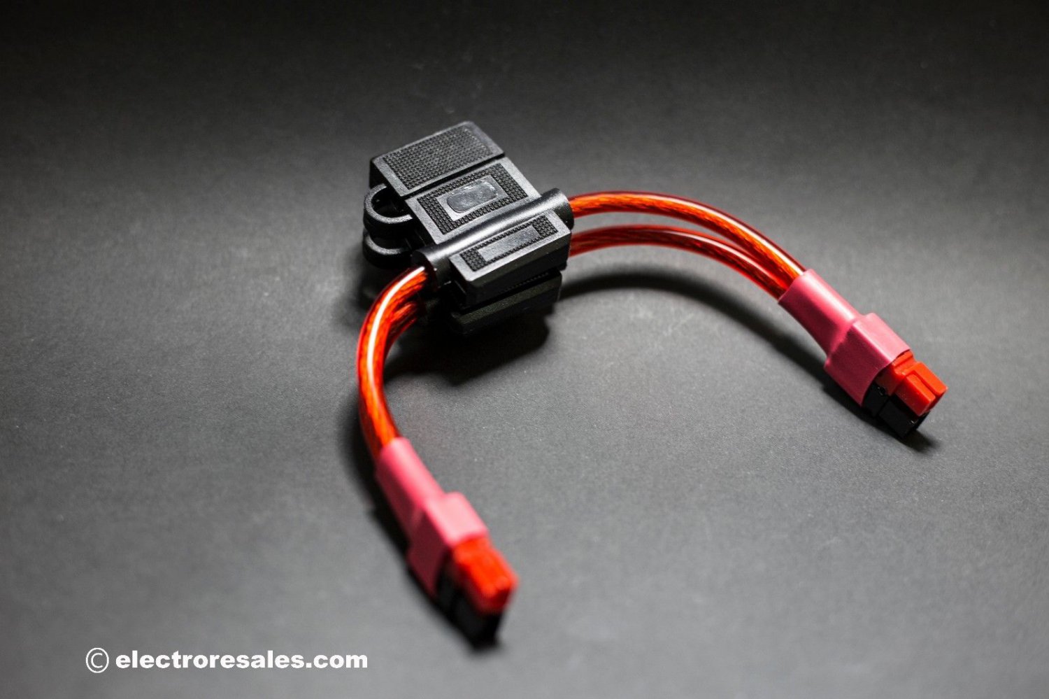 InLine Fuse Holder Waterproof 10 AWG Pair With Anderson Powerpole Connectors