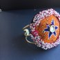 Afghanistan seed beaded bracelet Handmade seed beaded cuff bracelet  783