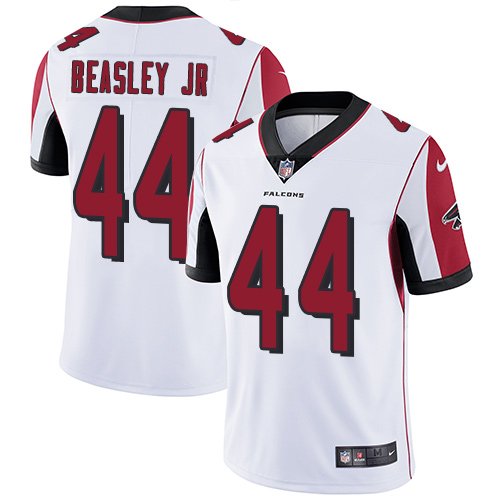 Falcons #44 Vic Beasley Jr White Men's Stitched Limited Jersey