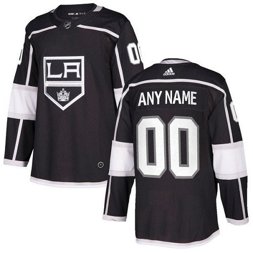 Customized Los Angeles Kings Men's Stitched Black Home Jersey