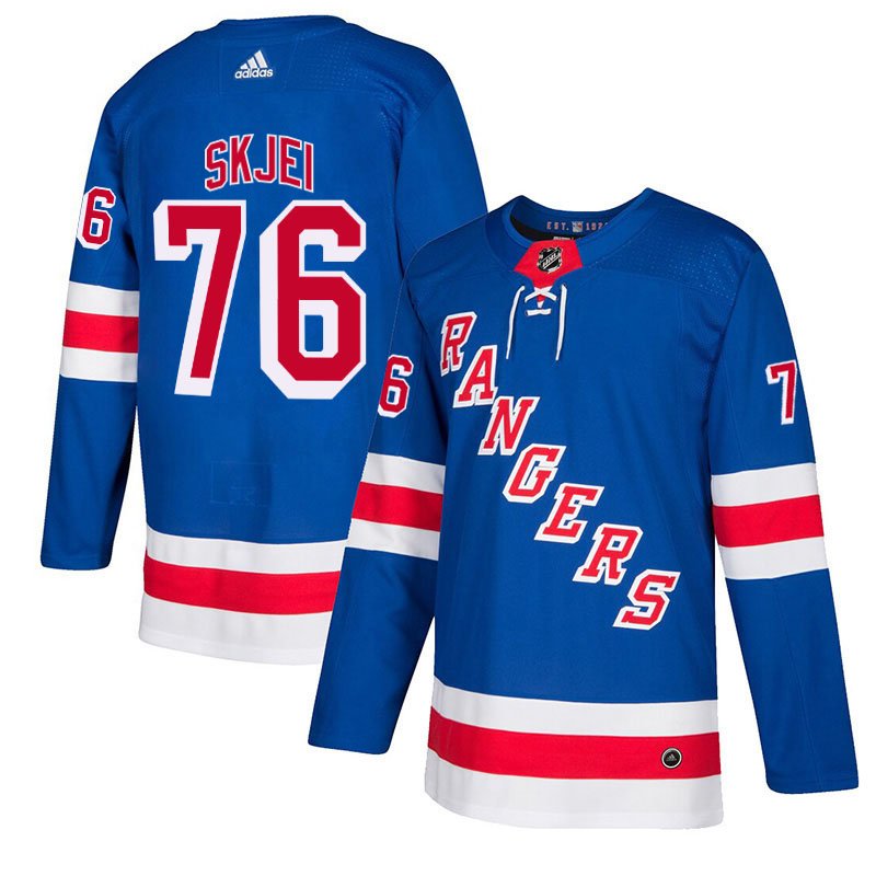 New York Rangers #76 Brady Skjei Royal Home Stitched Jersey