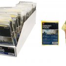 50Pc Display- Yellow Emergency Poncho, 50"x40" (One Size Fits Most)