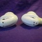 White Ceramic/Porcelain Goose Head Salt and Pepper Shakers