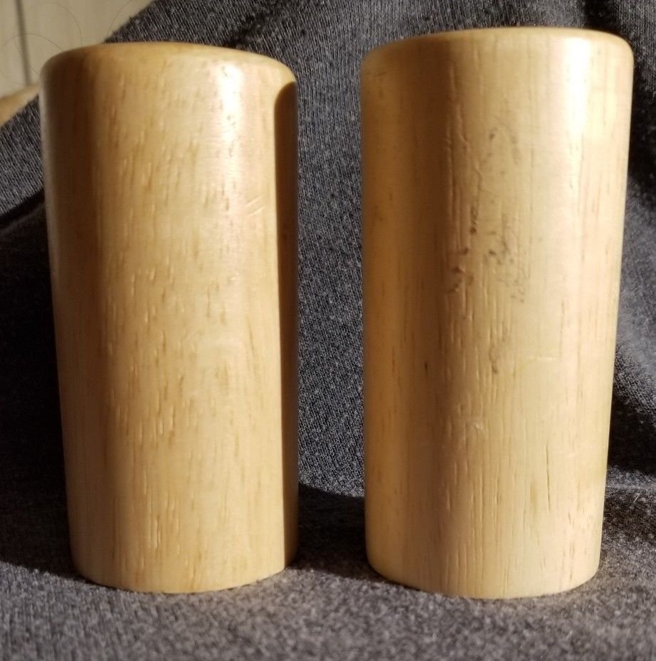 Wooden Salt and Pepper Shakers