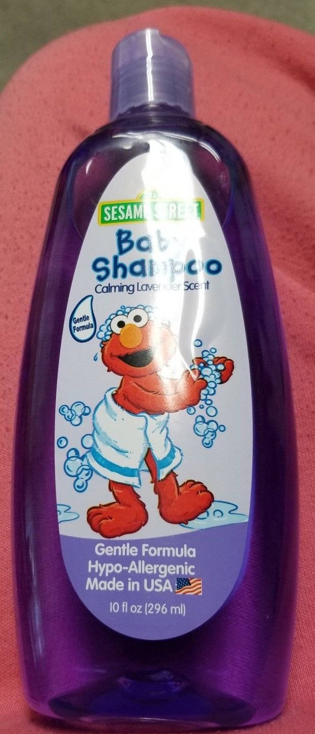 Sesame Street Baby Shampoo Calming Lavender Scent 10 oz