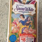 Snow White and the Seven Dwarfs (VHS, 1994)