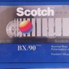 Scotch BX Blank Cassette Tape Sealed Audio Cassette BX90 Normal Bias