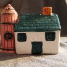 Vintage Ceramic Farmhouse Salt and Pepper Shakers