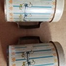 Vintage Metal Duck Salt and Pepper Shakers