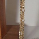 14K Gold Plated Classic Figaro Chain 24 In 10 MM Lifetime warranty