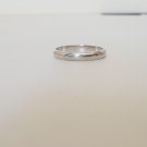 14K White Gold overlay  3MM Wedding Band Ring Lifetime warranty