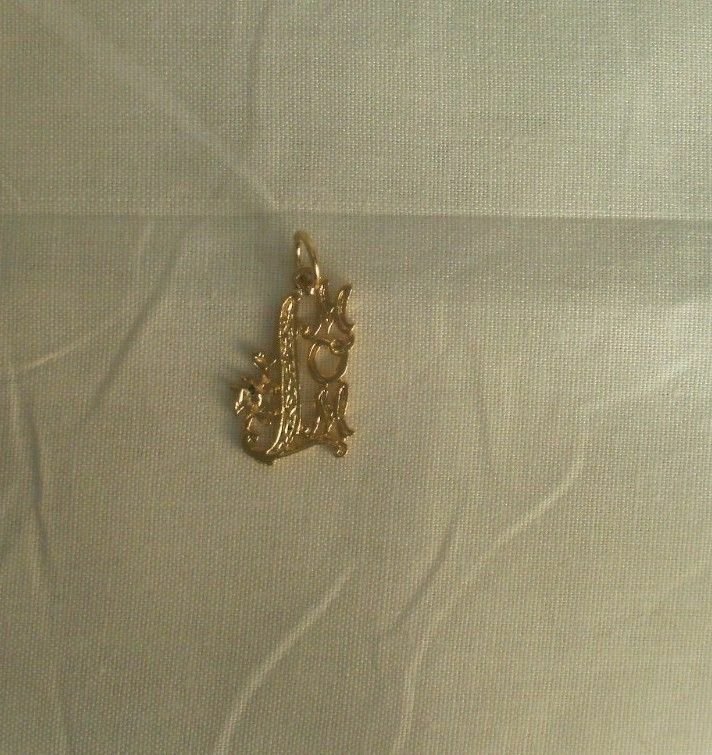 24K Gold Plated Talking Number one Mom  Pendant Charm Lifetime Guarantee