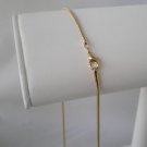14K Yellow Gold Plated 2MM Snake Chain Lifetime warranty 16 - 30 Inch USA Made