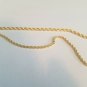 14k goldplated small rope ankle bracelet lifetime warranty