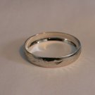 Rhodium plated Etched Bangle Bracelet 12MM Wide lifetime guarantee