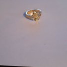 14k Goldplated childrens praying hands ring size 2