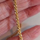Brand new 14k gold plated margarita  ankle bracelet lifetime warranty usa
