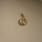 24k gold plated sun and moon pendant lifetime warranty guarantee