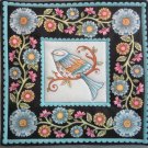 Blue Bird Print, Use for Mug Rug, Pot Holder or Casserole Hot Mat