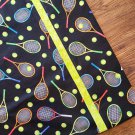Unique Designs Pillowcase Rackets and Balls Fits Queen or Standard - Handmade