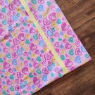 Unique Designs Pillowcase Candy Hearts Fits Queen or Standard - Handmade