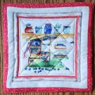 Produce Stand Blueberry Print, Use for Mug Rug, Pot Holder or Casserole Hot Mat