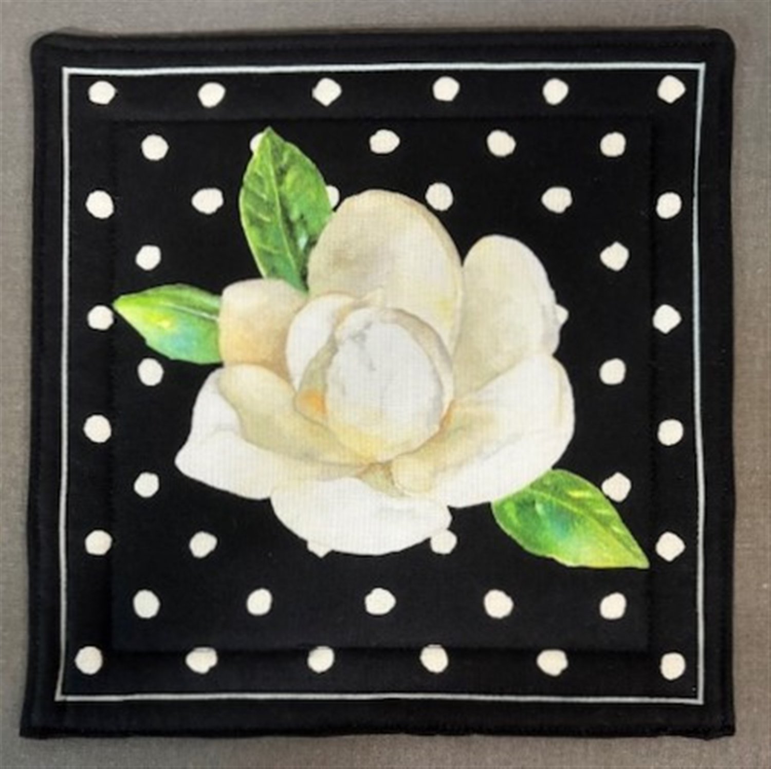 Unique Large Pot Holders Magnolia #1 Hot Pads, Casserole Mat - Bird
