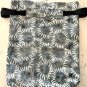 Drawstring Bag Sunflowers Waterproof Lining for Food, Swimsuit, Cosmetics, Diapers, Travel