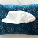 Pocket Tissue Holder Handmade Turquoise for Purse, Handbag, Travel, Gift, Car, Backpack