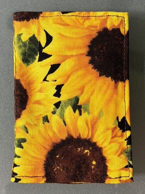 Sunflowers Card Holder for Credit Cards, Gift Cards, Driver s License, I.D. Cards, Cash