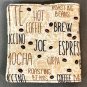 Coffee Card Holder for Credit Cards, Gift Cards, Driver s License, I.D. Cards, Cash