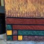 Colorful Quilt for Laps, Naps or Wall Hanging Roaming Lion, Safari-Gift for Men - Handmade Cotton