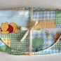 Handmade Baby Bib and Burp Cloth Gift Set, Cotton and Terry Cloth - Winnie the Pooh