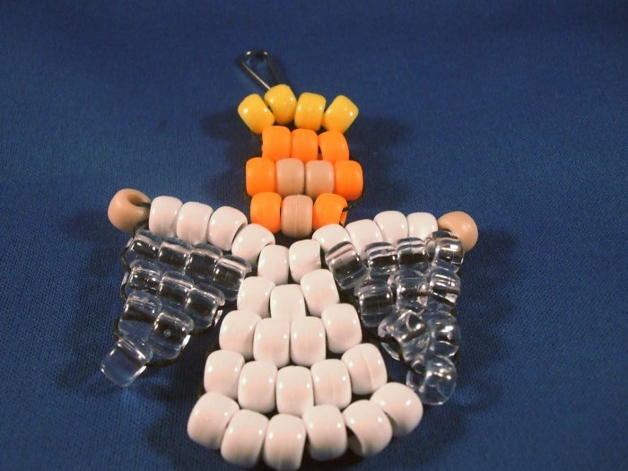 Angel Beaded Ornament Hand Crafted