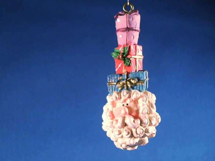 Santa With Presents Ceiling Fan Pull Hand Crafted