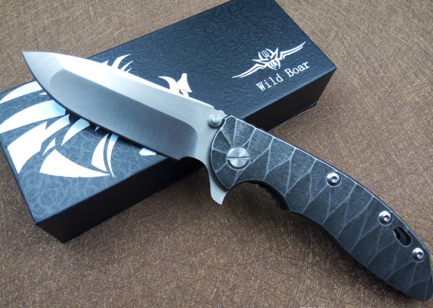 1Pcs KESIWO wild-boar HINDERER XM-18 folding knife blade