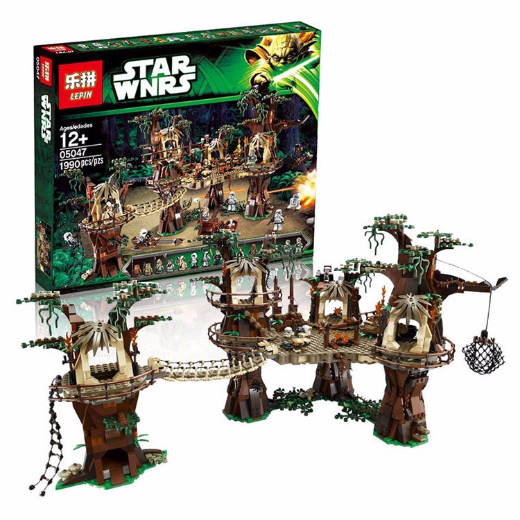 Lepin 05047 EWOK Village Star Plan Series retired block set (1990pcs)