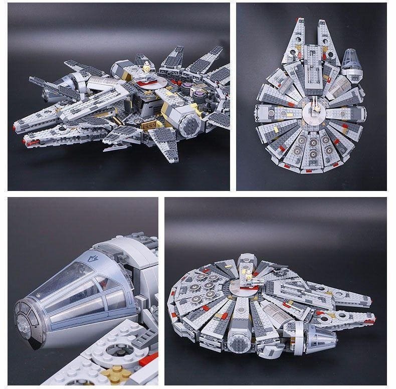 lepin star wars millennium falcon