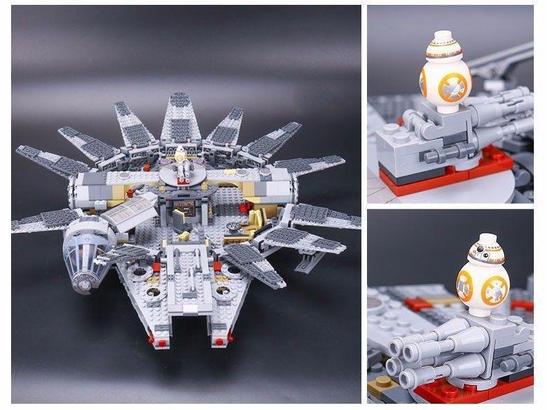 Star Wars Lepin Ucs Falcon Lepin 05033 Lepin Millennium Falcon