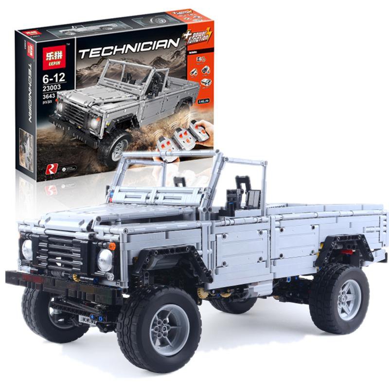 Lepin 23003 New Remote-Controlled Wild off-road Land Rover TECHNICIAN ...