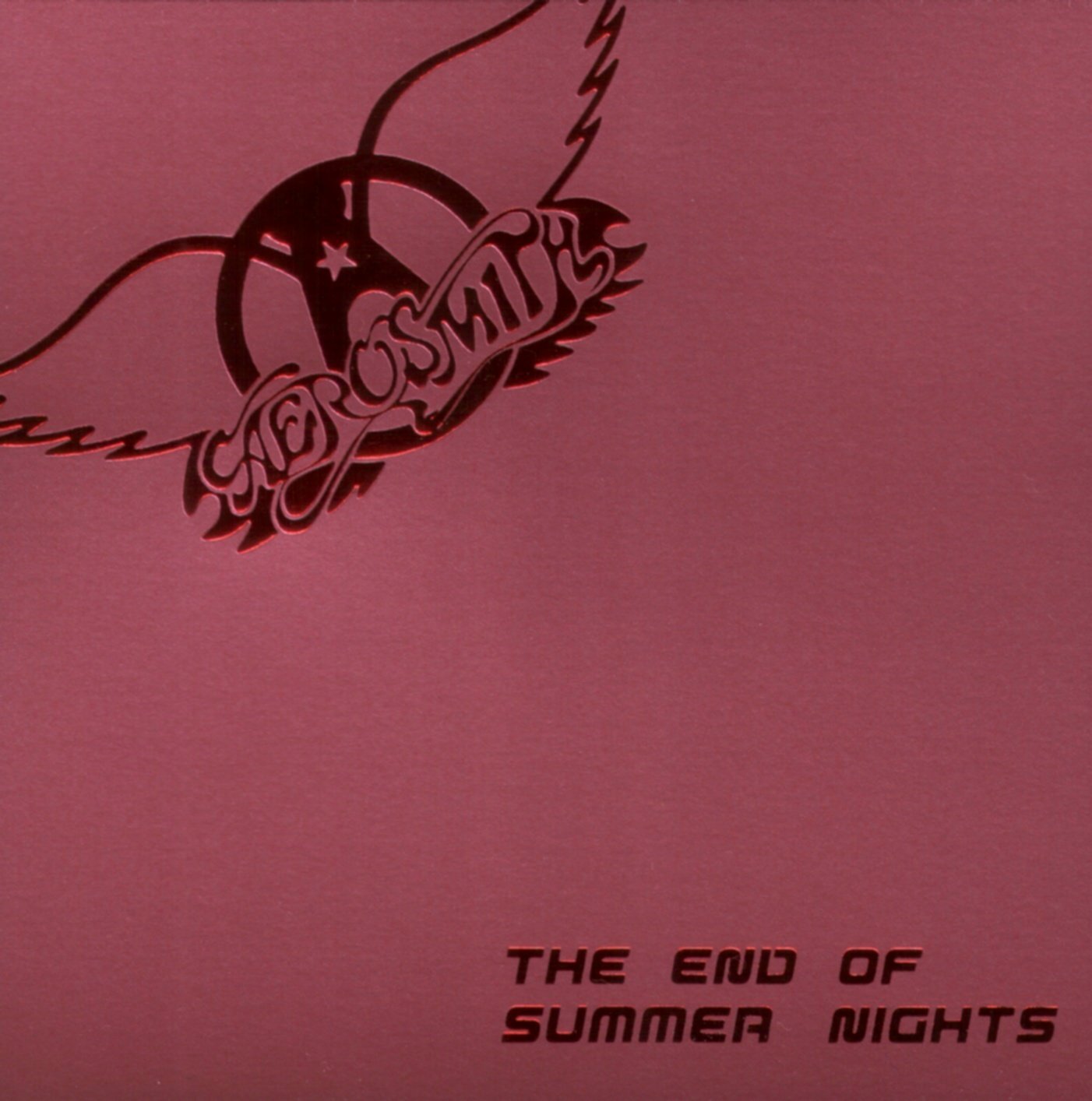 Aerosmith CD - The end of summer night