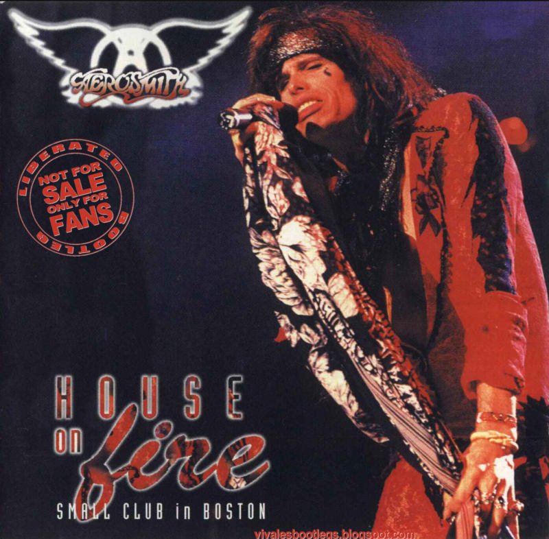 Aerosmith CD - House on Fire - Boston 94