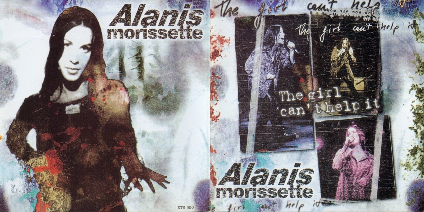 Alanis Morissette CD - The Girl Can't Help It - Germany 1996