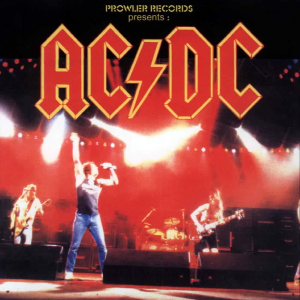 AC-DC CD - Fly On Tour - Austin Texas 1985